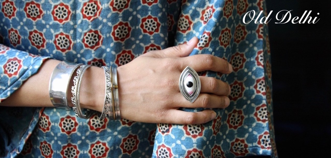 Old Delhi sterling silver jewelry collection