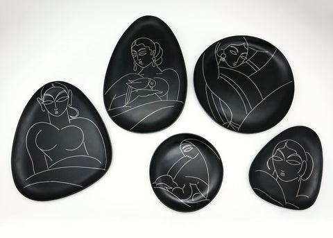 Nayika decorative plate