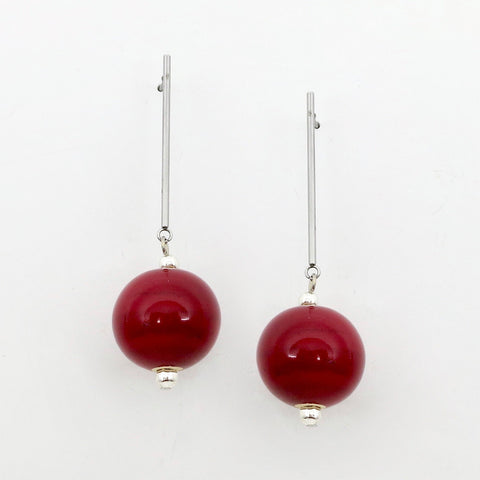 Scepter and Orb earrings (available in 6 different colors)