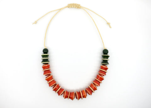 The Accordion Necklace (available in 3 different colors)
