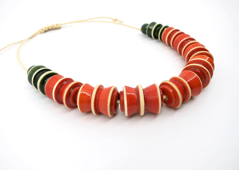 The Accordion Necklace (available in 3 different colors)