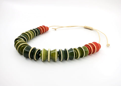 The Accordion Necklace (available in 3 different colors)