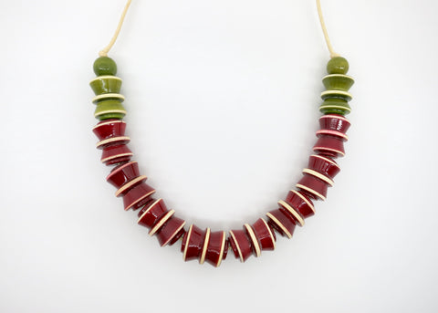 The Accordion Necklace (available in 3 different colors)