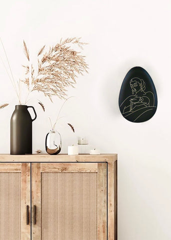 Nayika decorative plate