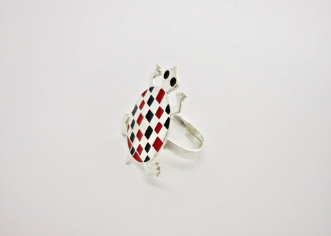 Arresting 'kurma' tortoise statement ring - Lai