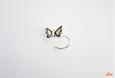Dainty, and very quaint butterfly nose pin