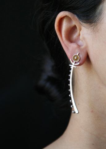Davu minimalist totem earrings - Lai
