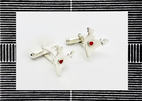 Quaint 'Bharat' (India) cufflinks