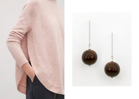 Scepter and Orb earrings (available in 6 different colors)