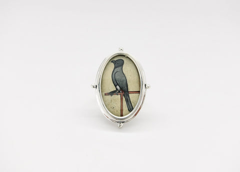 Sophisticated, subtle, and serene, Koel (bird) ring