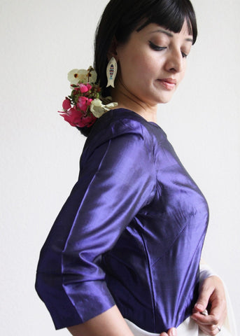 Statement, large 'Matsya' (fish) earrings - Lai