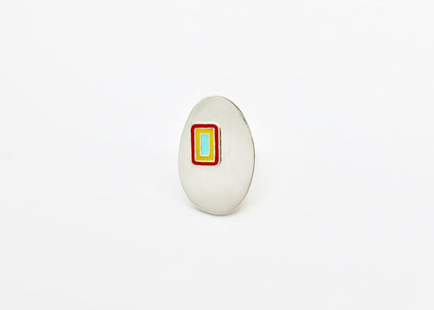 Super chic, 'dvaar' oval statement ring - Lai