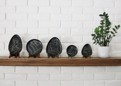 Taruni decorative plate (small) - Lai